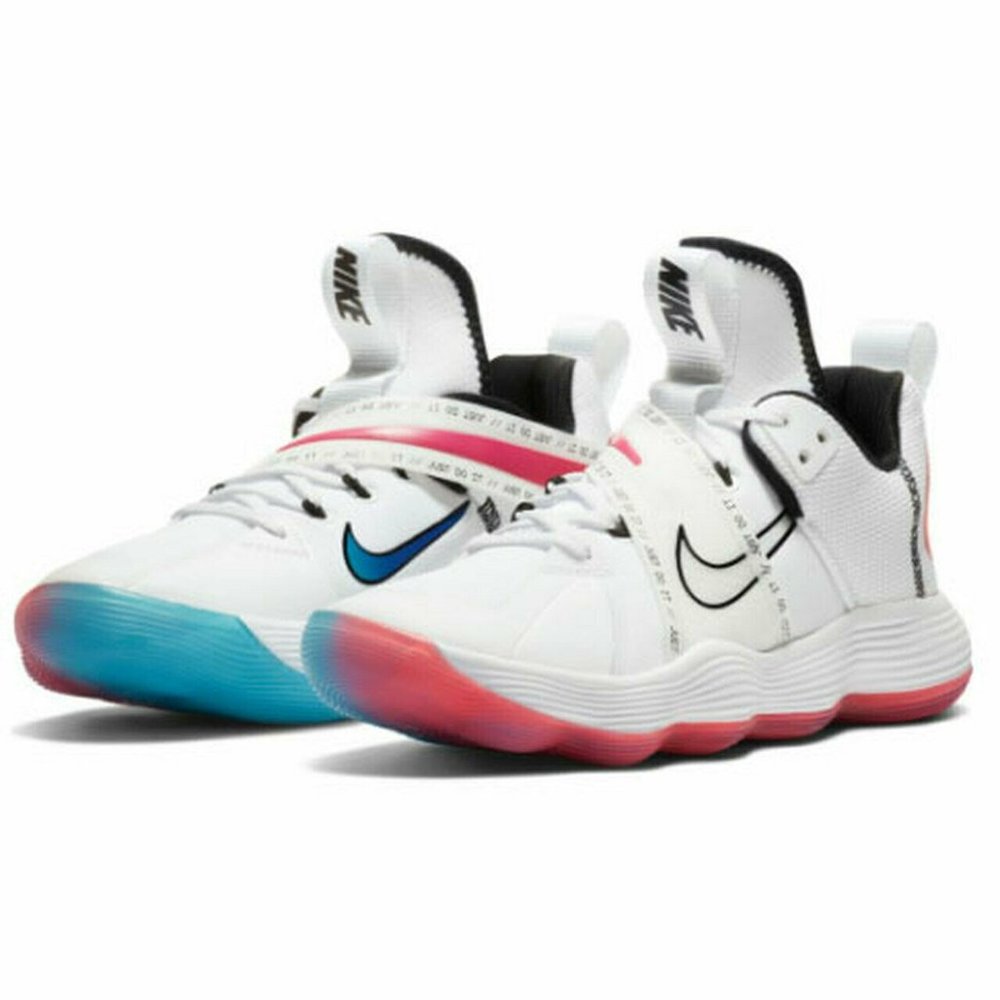 Nike React HyperSet SE Volleyball Shoes Womens  CN9609-120 Crimson Jade New - Picture 5 of 10